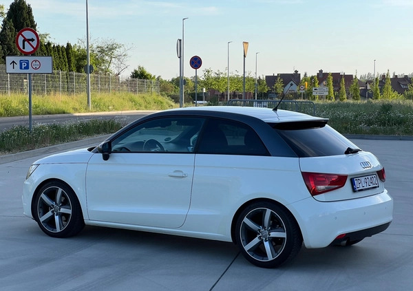 Audi A1 cena 36500 przebieg: 114007, rok produkcji 2010 z Szczecin małe 79